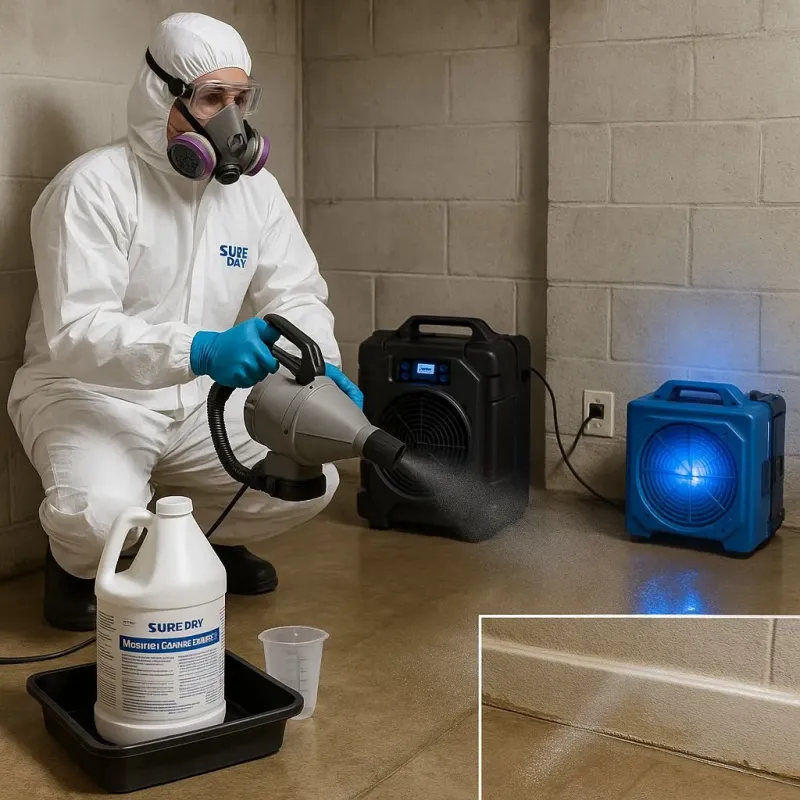 Sanitization and Odor Removal process in Gloucester City, NJ
